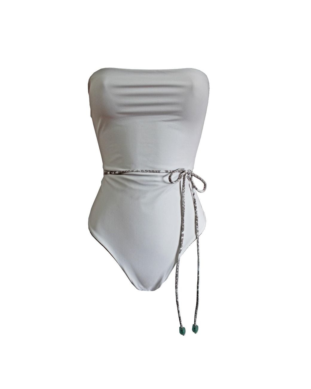 Terra Dea Gray Loco Reversible One Piece Swimsuit