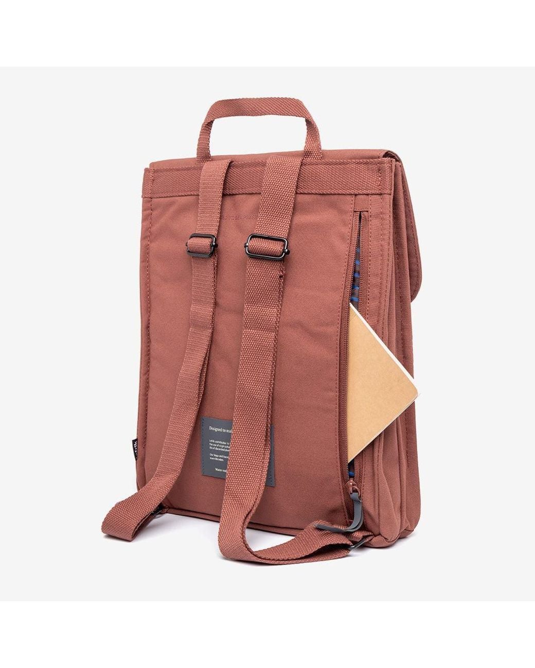 Lefrik Pink Handy Mini Backpack Bronze