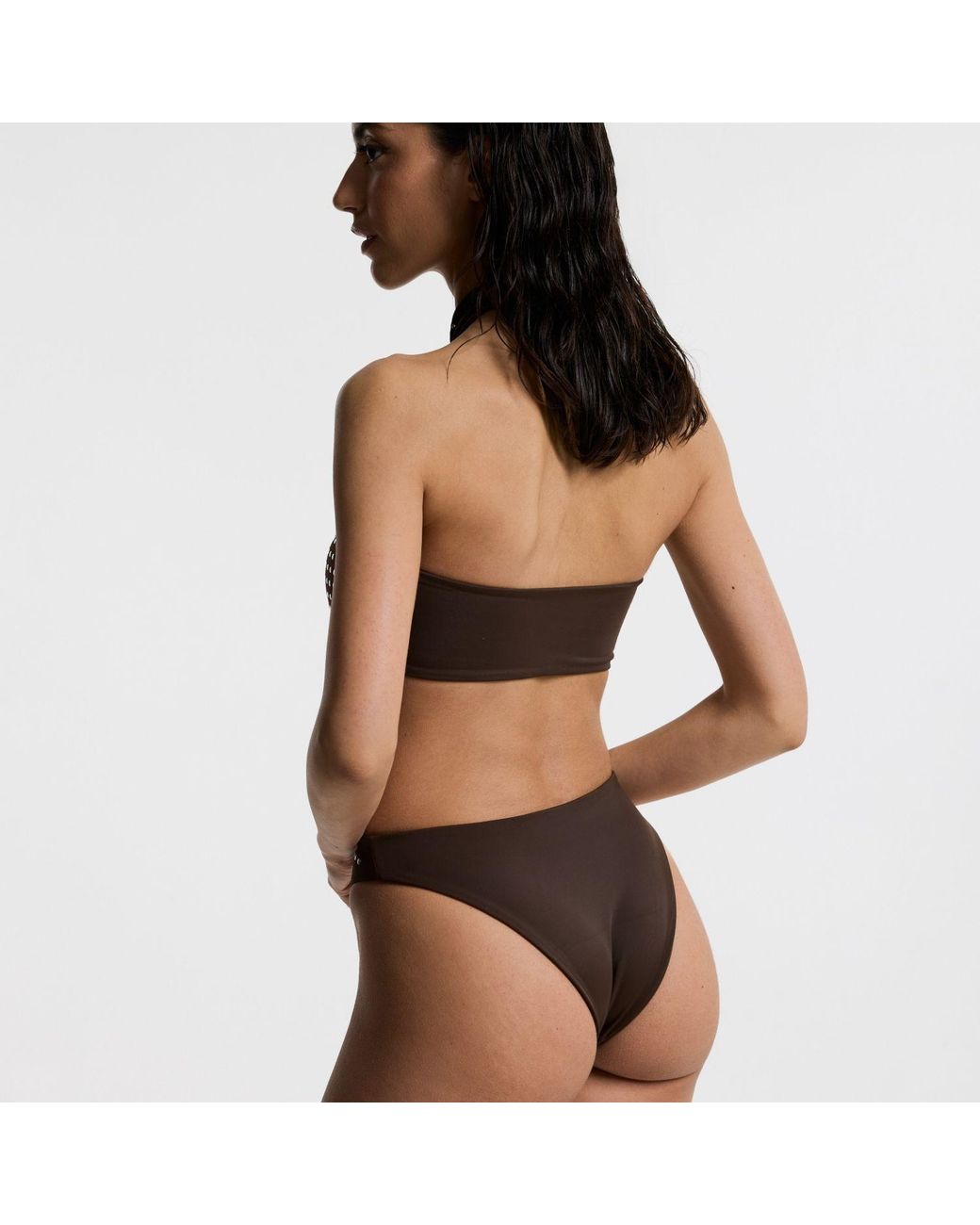 Veroni Swim Metallic Studded Nostalgia Retro-Inspired Monokini