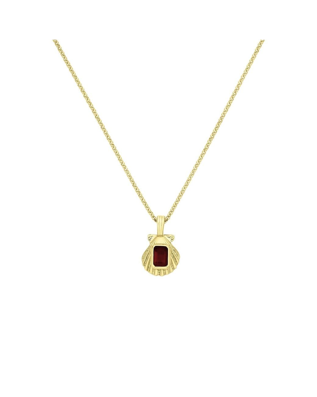 Zoe & Morgan Metallic Cordelia Necklace