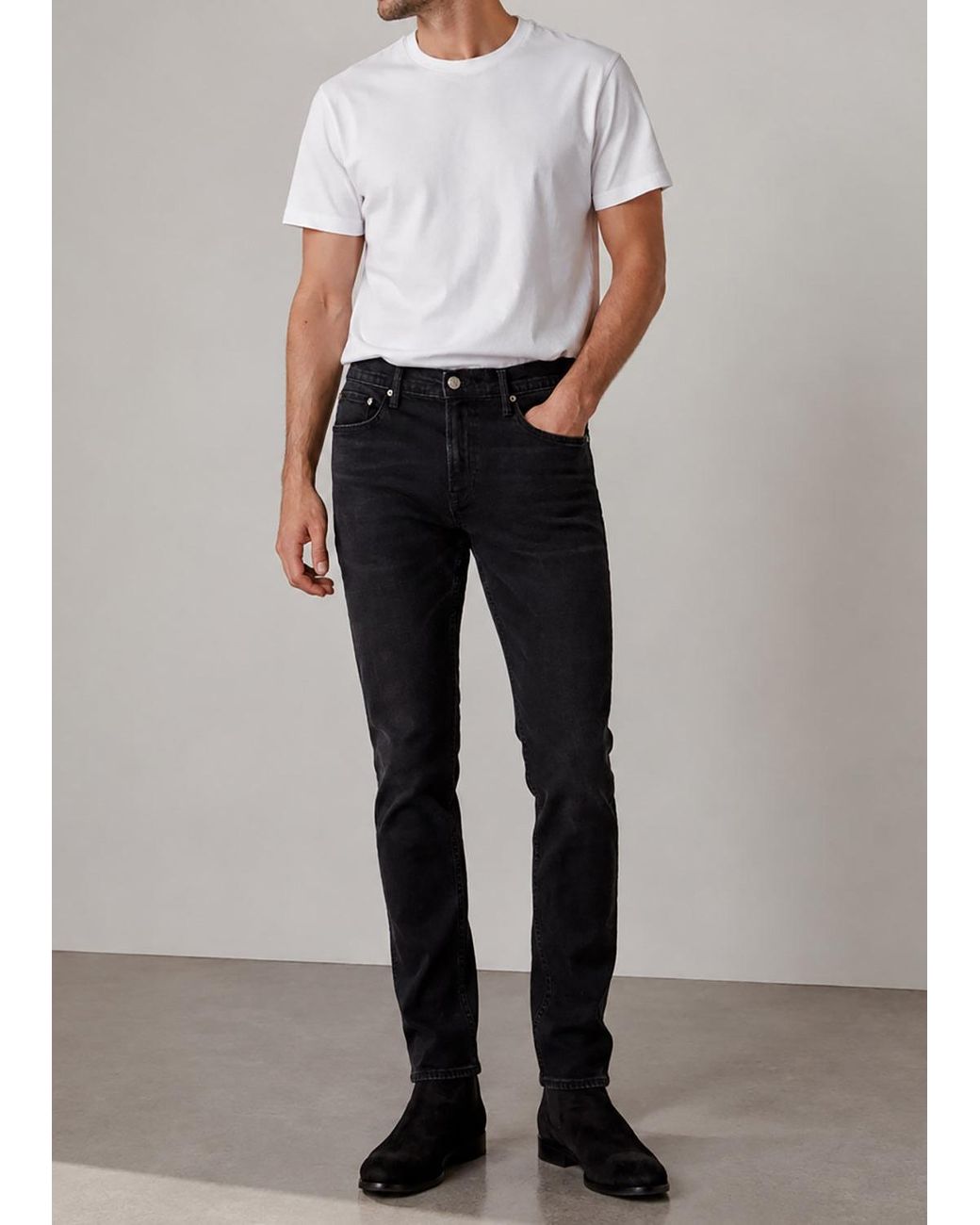 NOEND Blue Brooklyn Stretch Slim Fit Thirty Two Inseam for men