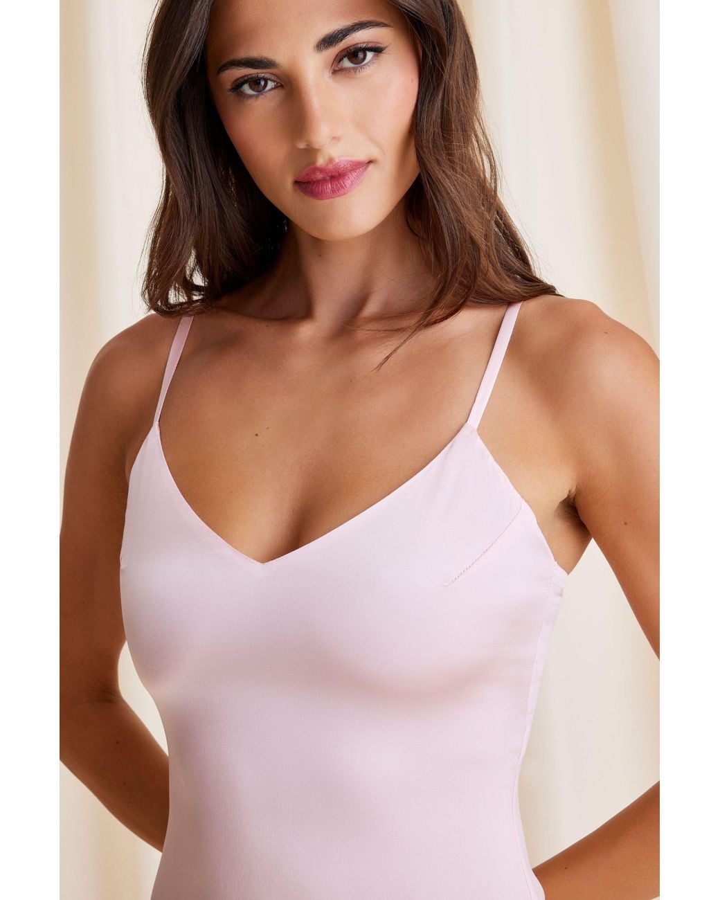 Scarlett Gasque Pink Sophia Slip Dress