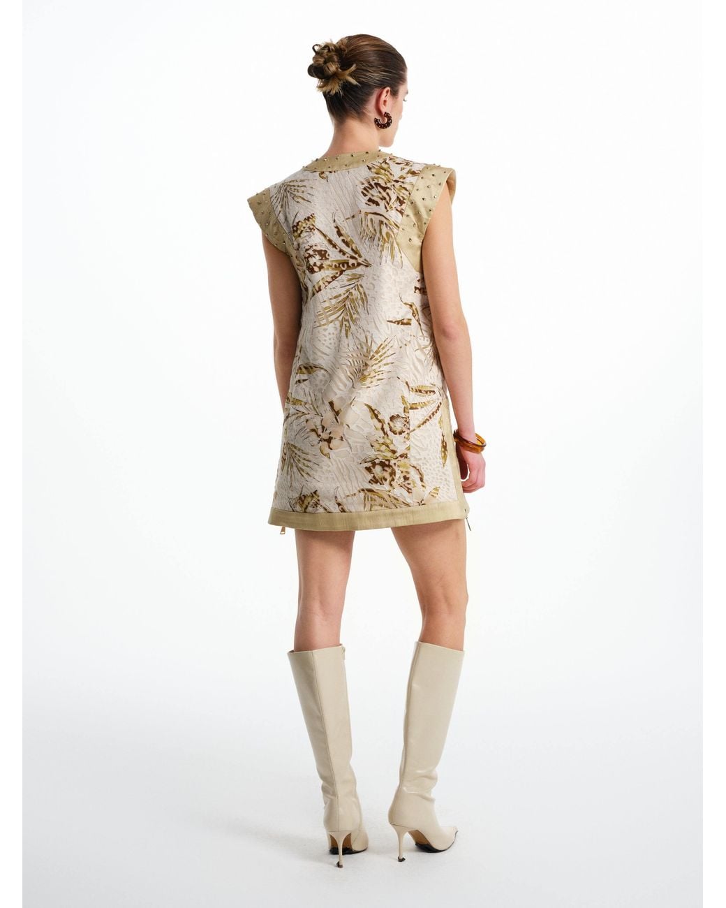 Saint Ones Natural Oro Vest Dress