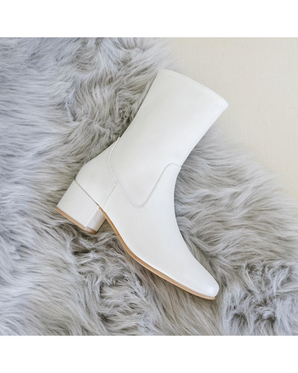 Urbnkicks Gray Studio Fifty-Four Pearl High Heel Boot