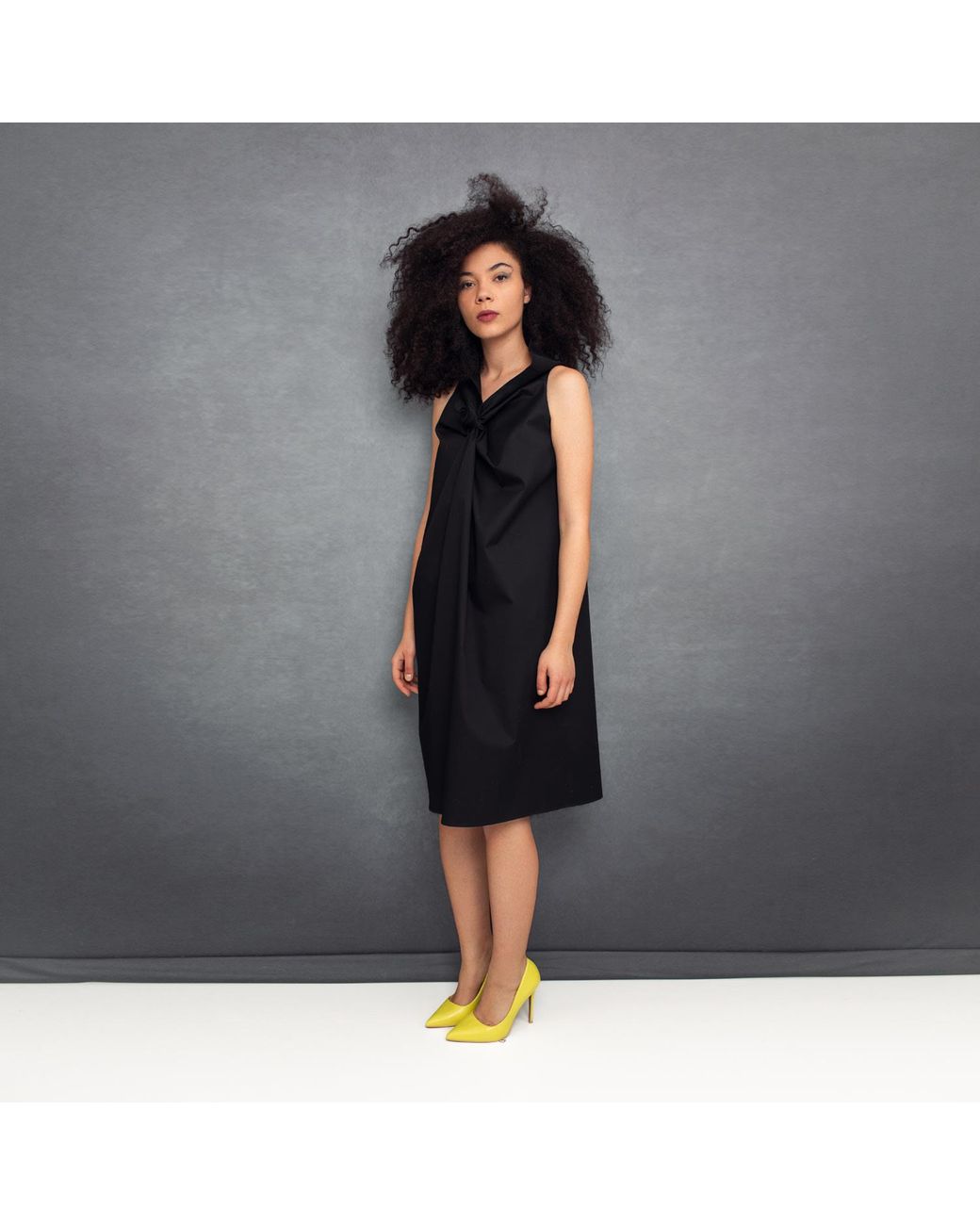 Bianca Popp Black Rosebud Dress