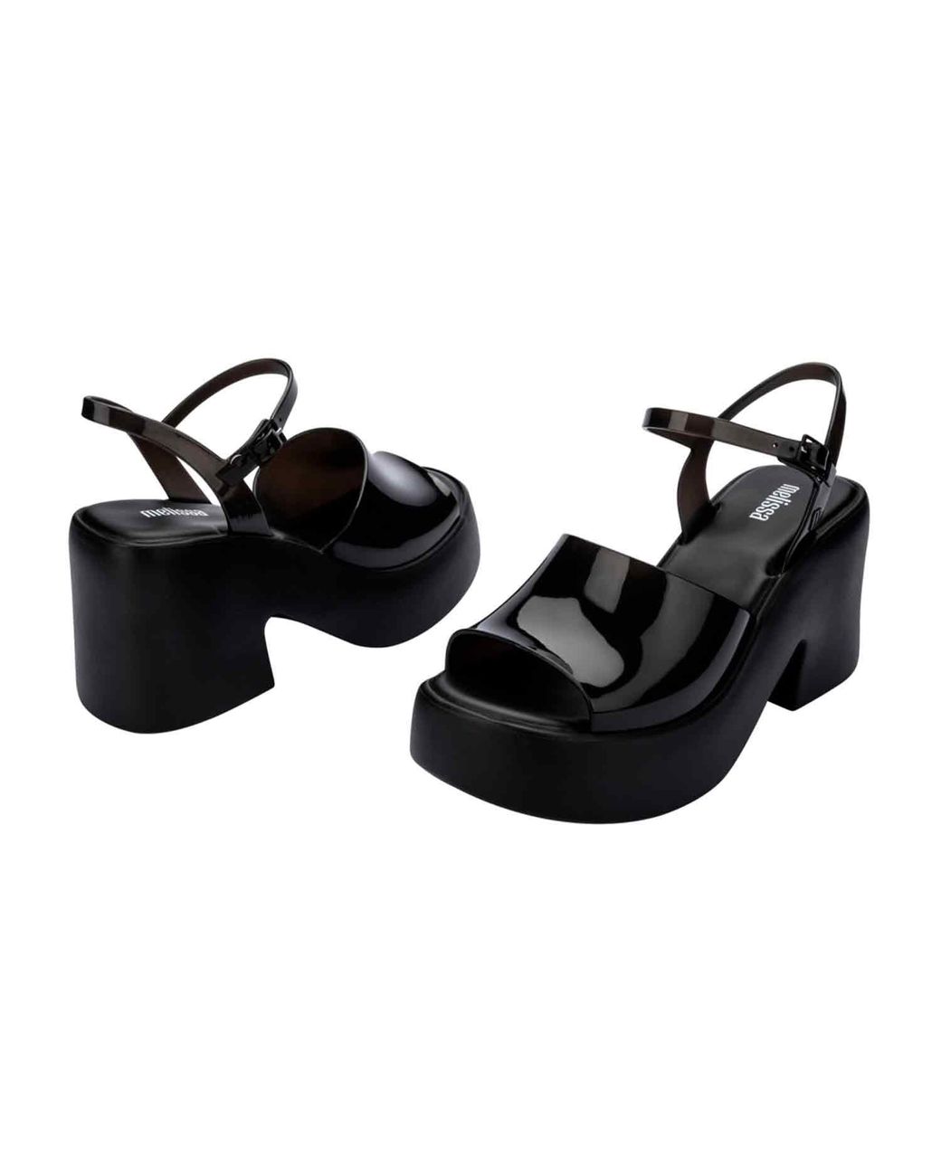 Melissa Black Lina Platform Sandal