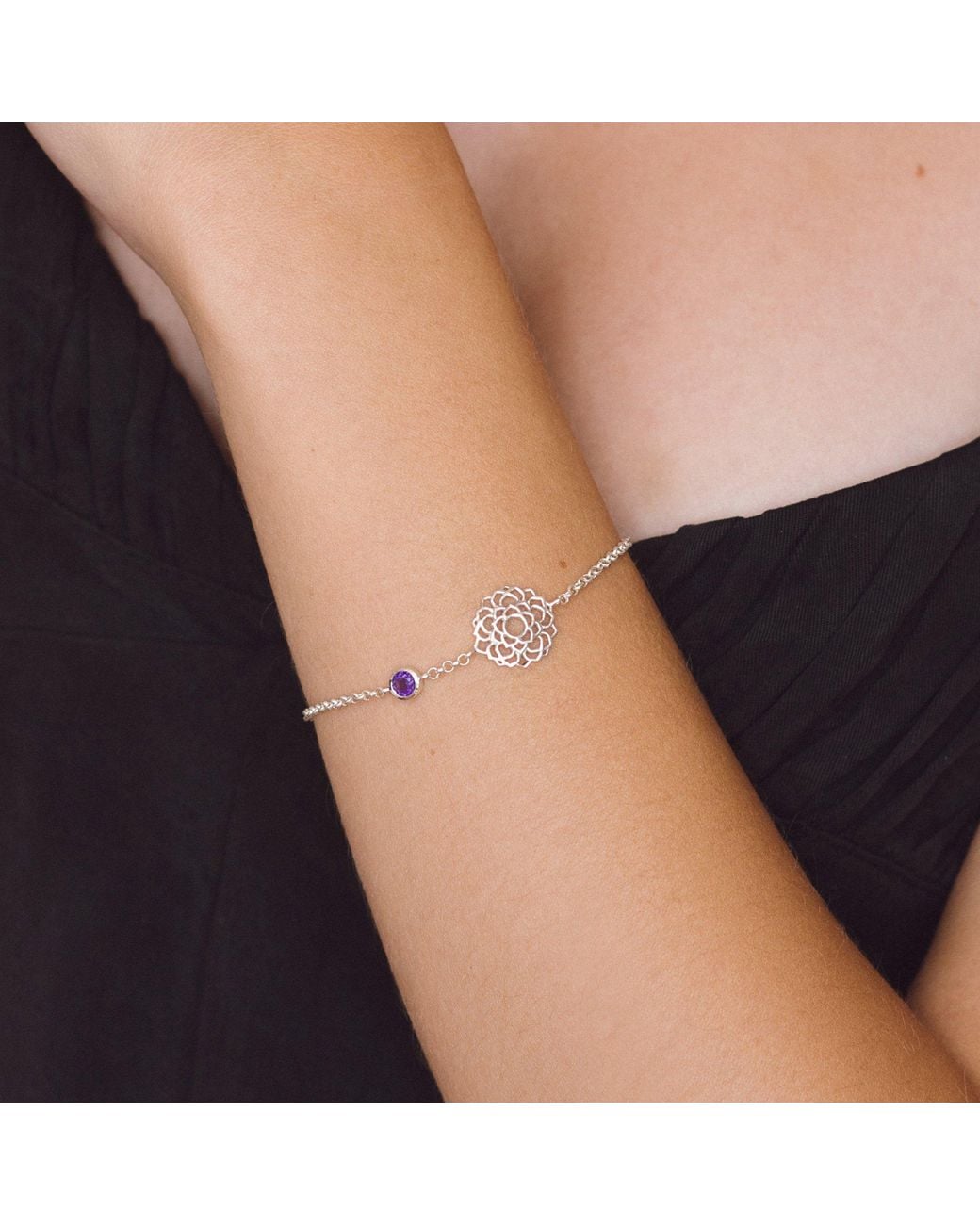 Charlotte's Web Jewellery Metallic Crown Chakra Bracelet