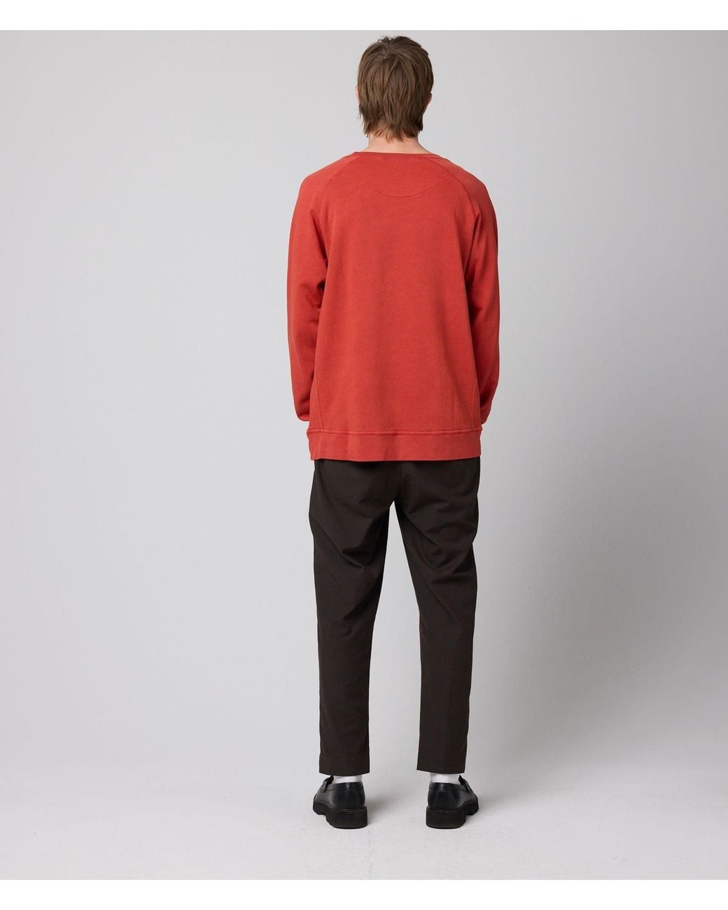 Known Supply Red Pocket Crewneck Sweatshirt