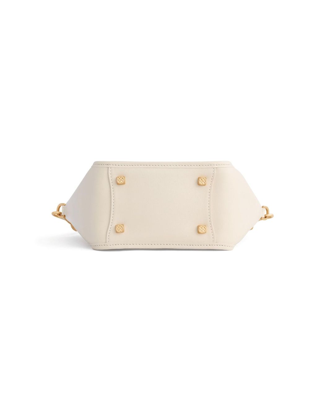 Orange Cube White Square Stitch Basket Bag