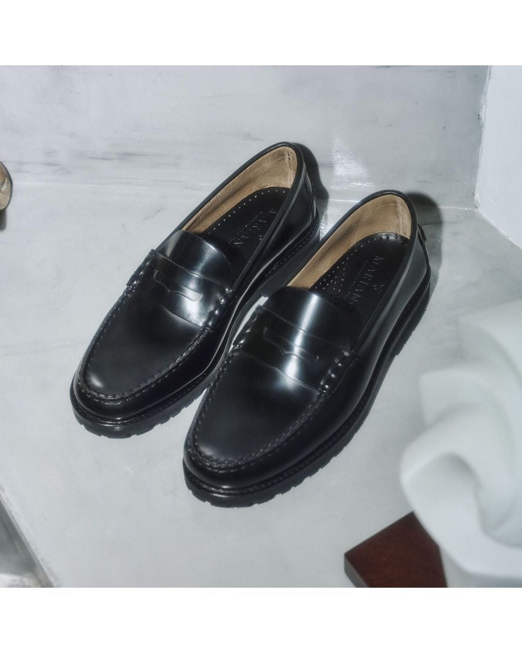 Mariano Shoes Black Macedo Loafer for men