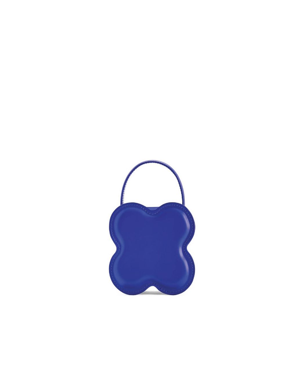 Orange Cube Blue Small Lucky Clover Handbag