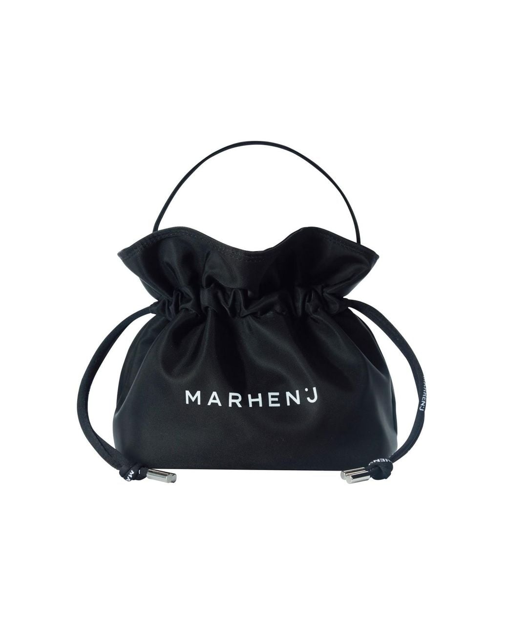 MARHEN.J Blue Recycled Nylon Bucket Bag