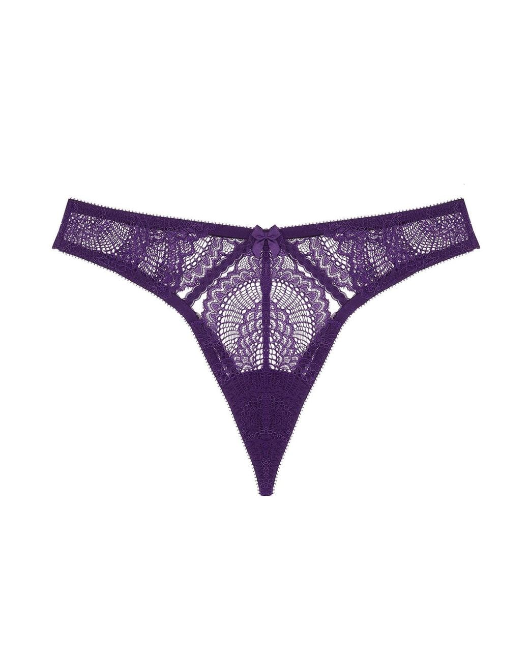 Journelle Purple Natalia String Thong Violette