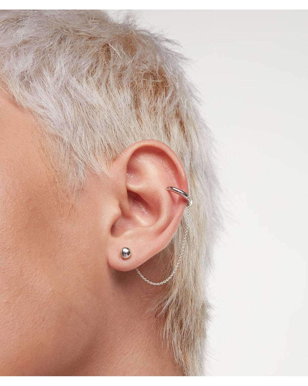 Onia Metallic Tapered Essential Ear Cuff