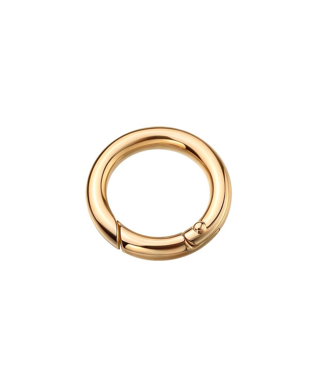 Larisa Beaumont Metallic Sovereign Necklace – 14K Charm Chain