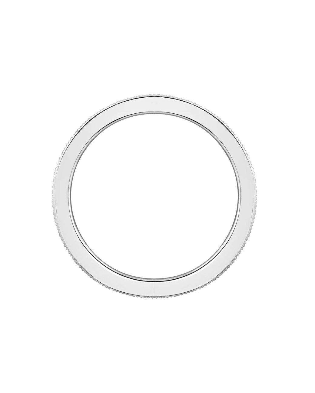 Diamonbliss Metallic Marilyn Monroe Baguette Eternity Ring
