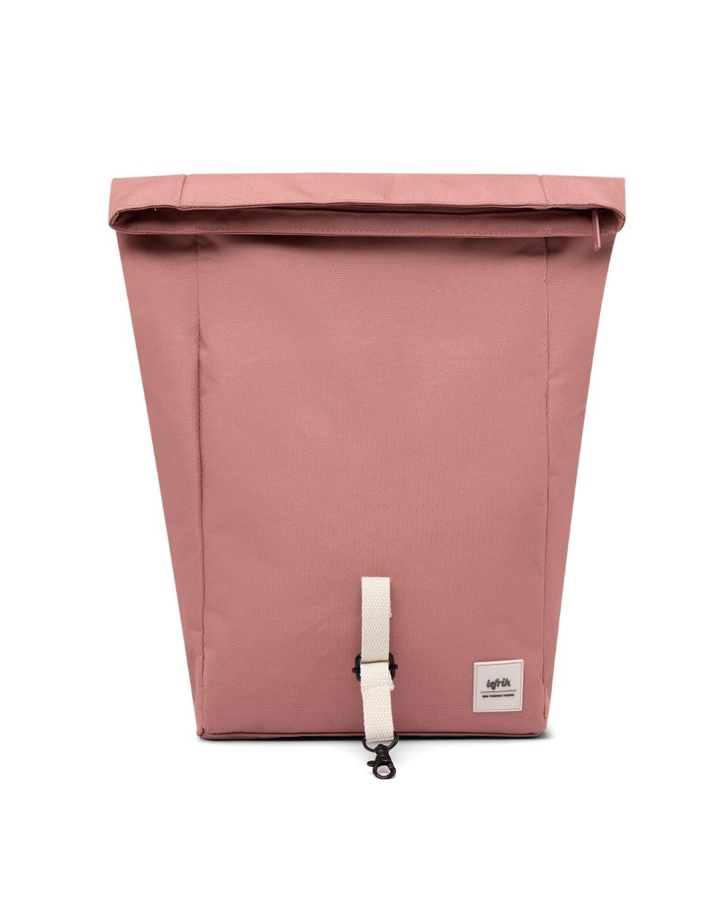 Lefrik Pink Roll Top Mini Backpack Dust
