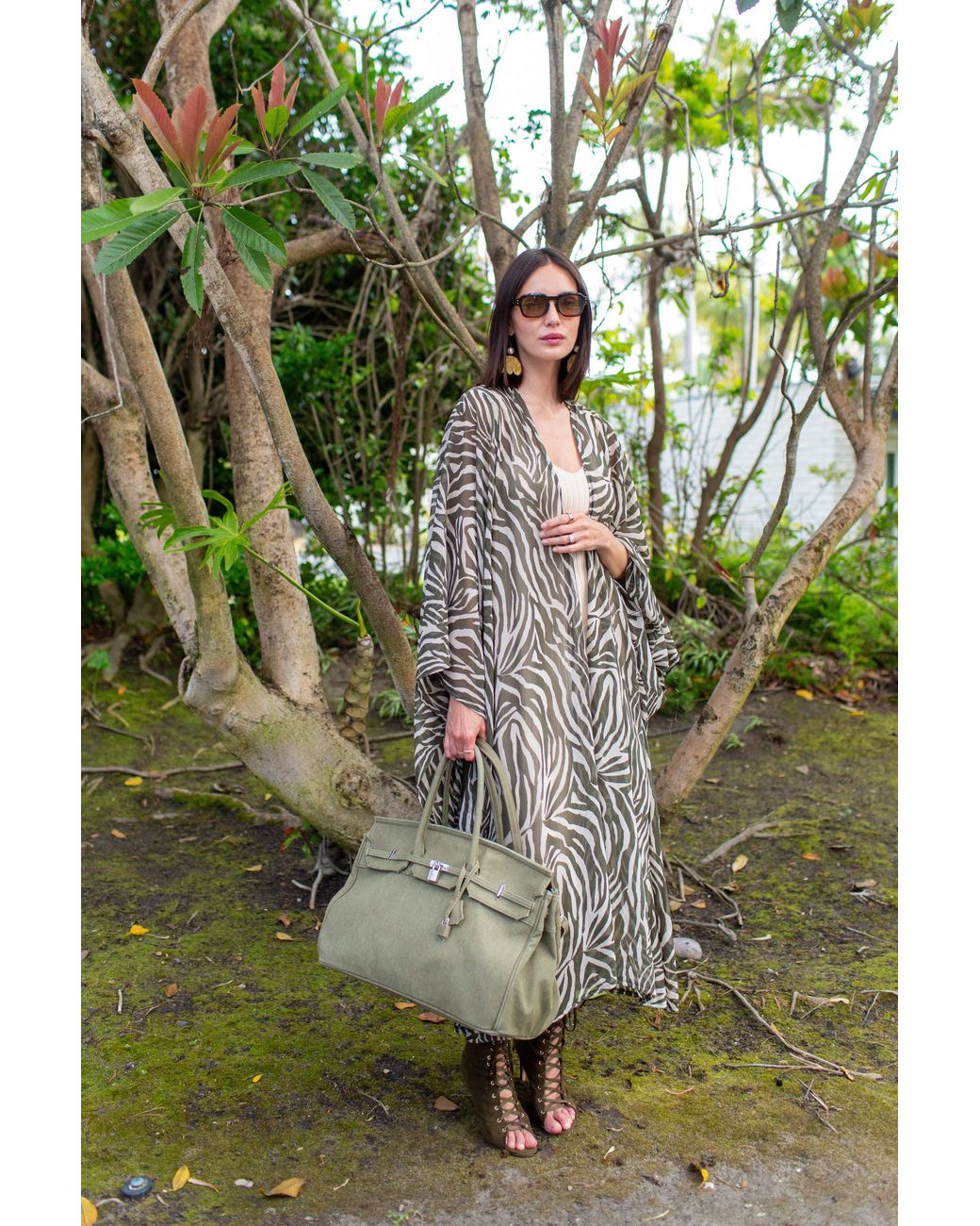 Jennafer Grace Metallic Zanzibar Kimono