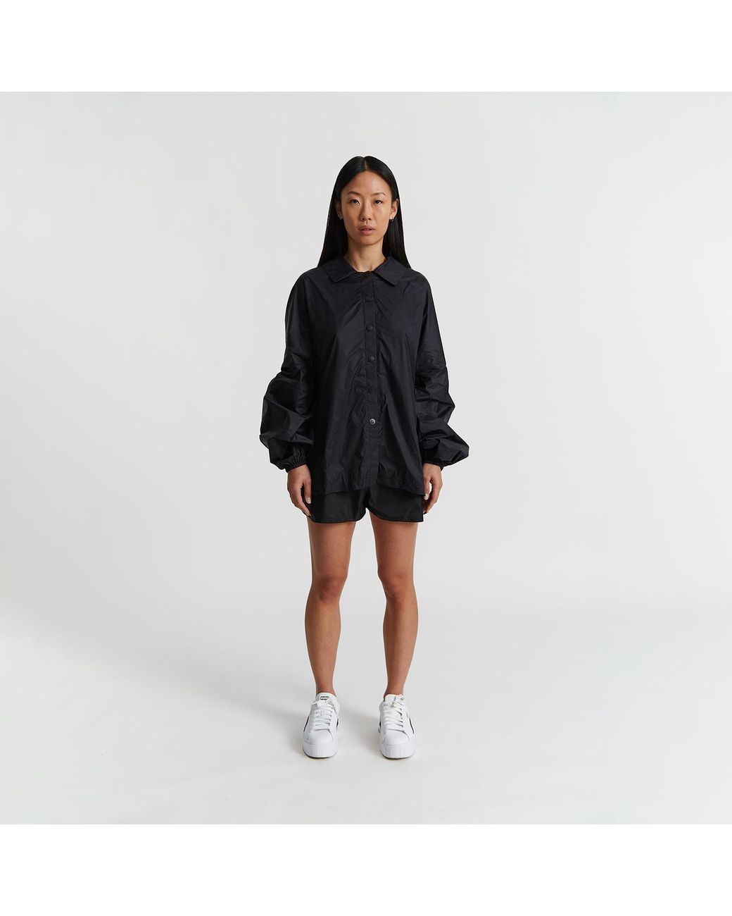 Audrey Vallens Gray Spades Athleisure Jacket
