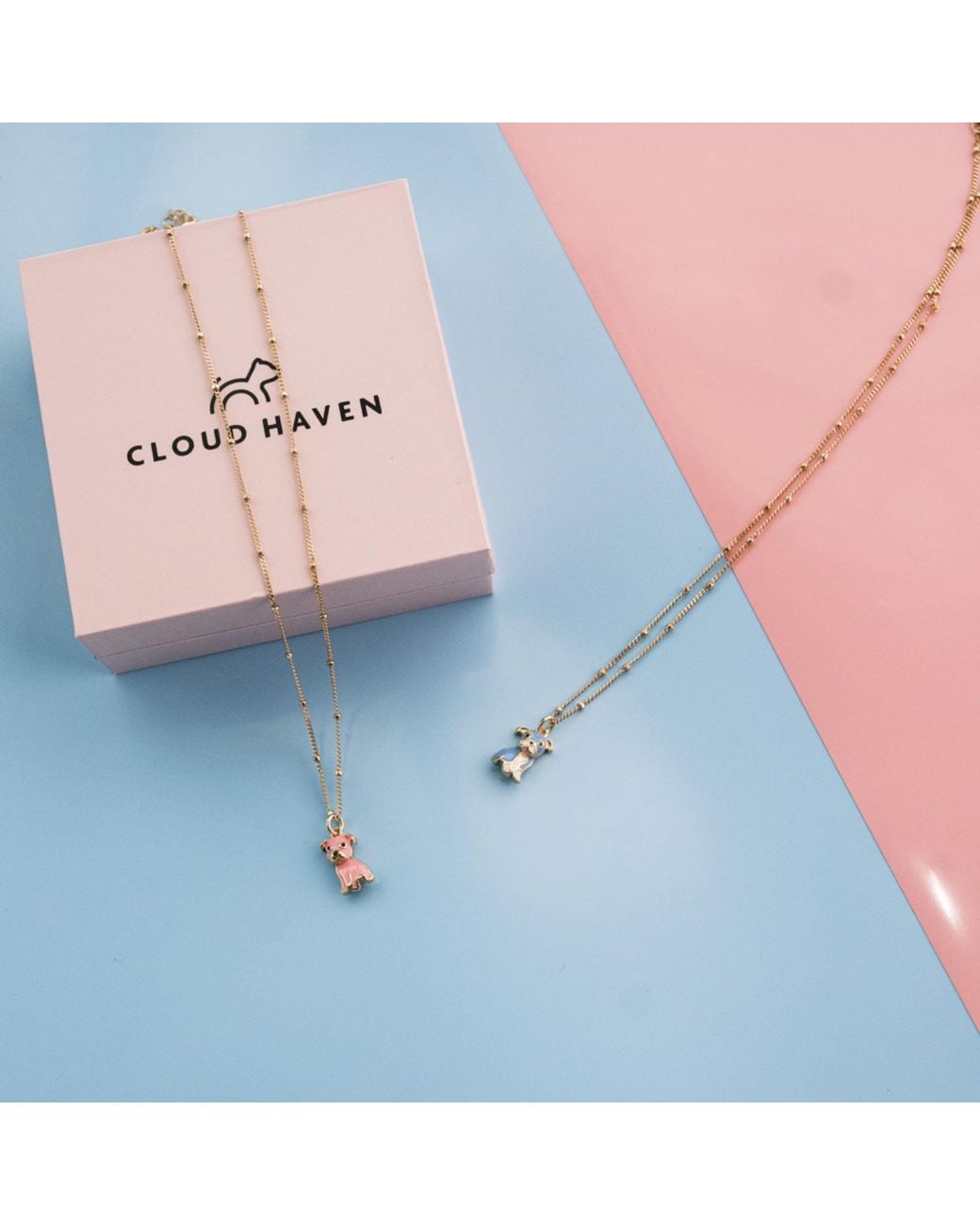 Cloud Haven Metallic Mini Pittie Sweetie Pendant