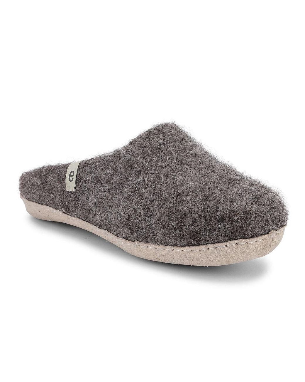 Egos Gray Natural Slipper