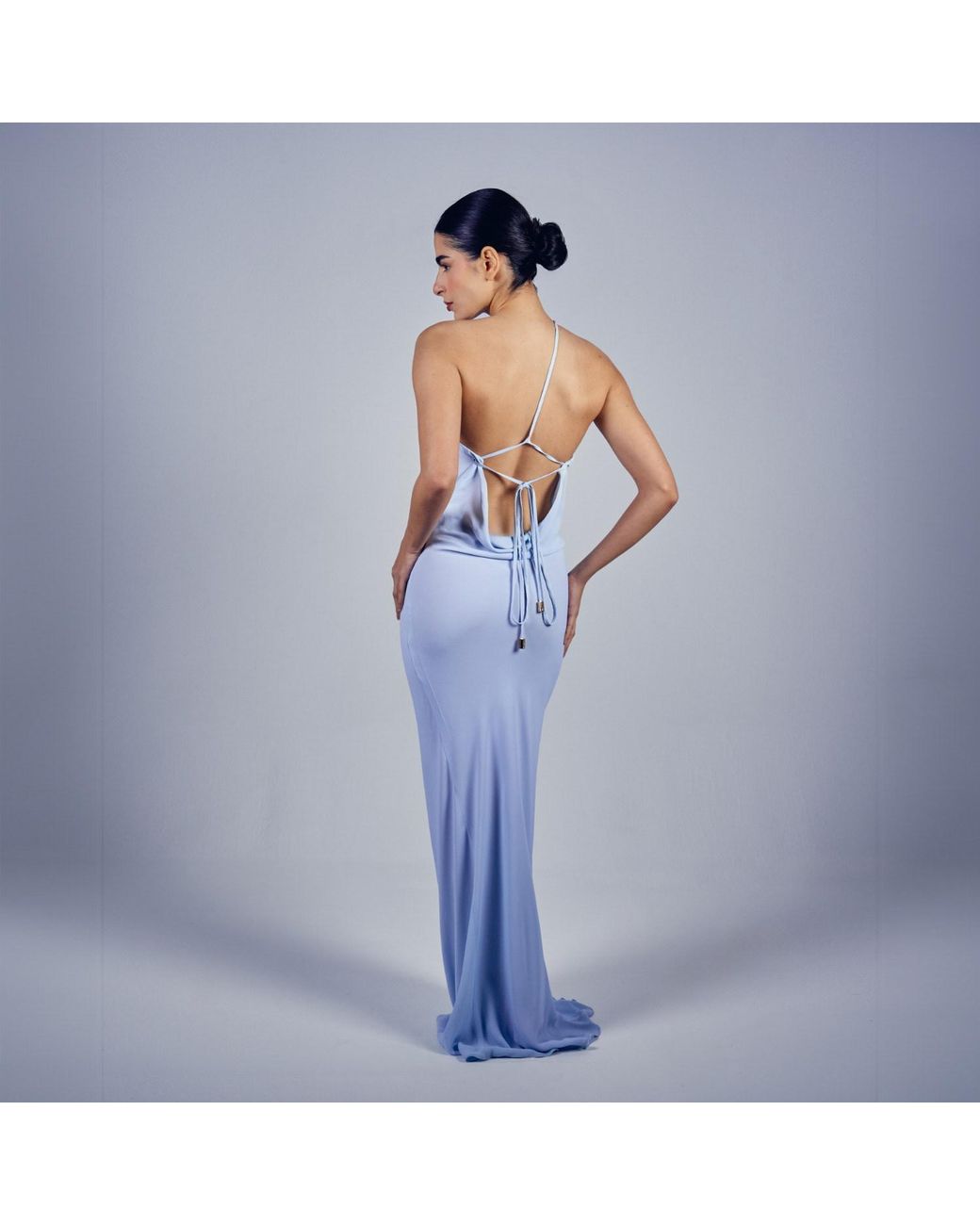 The Ethos Studio Blue Anne Dress