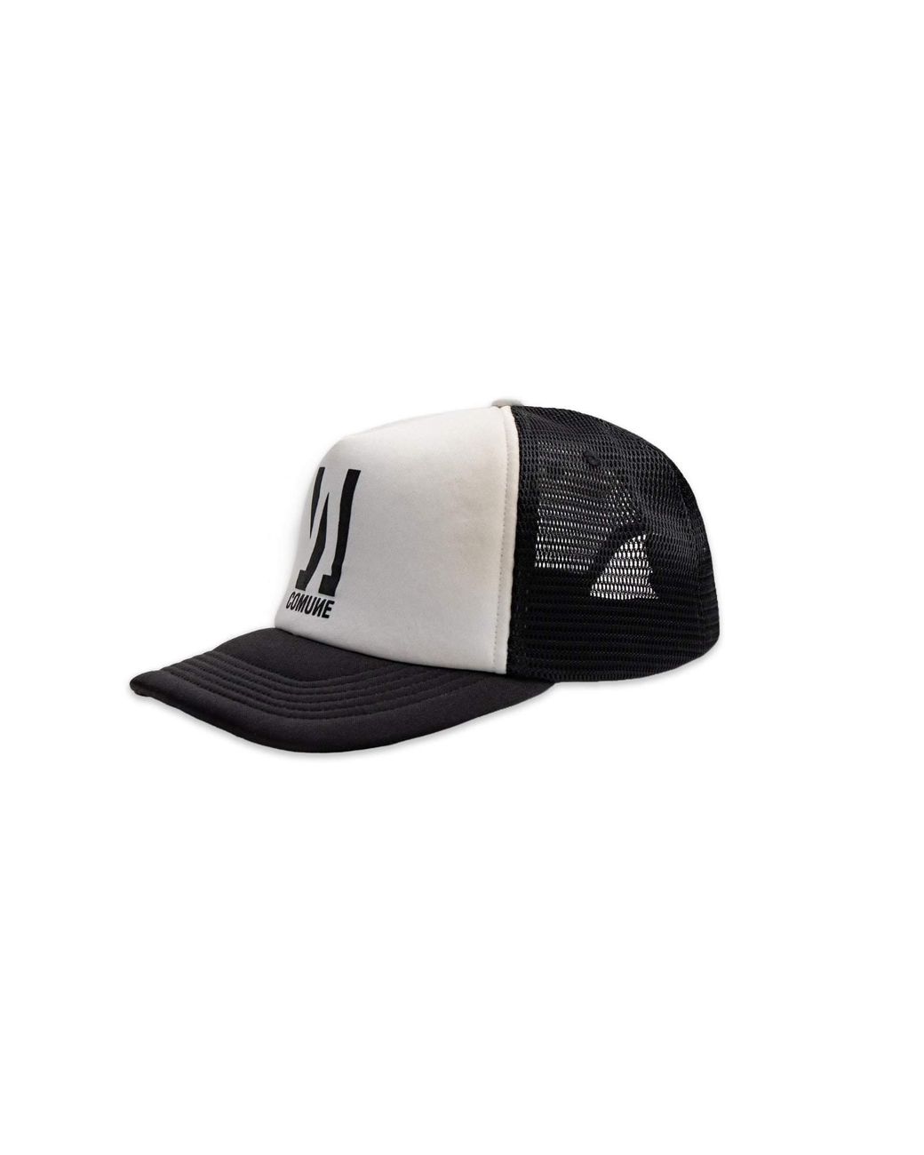 Comune Black Icon Active Trucker Hat for men