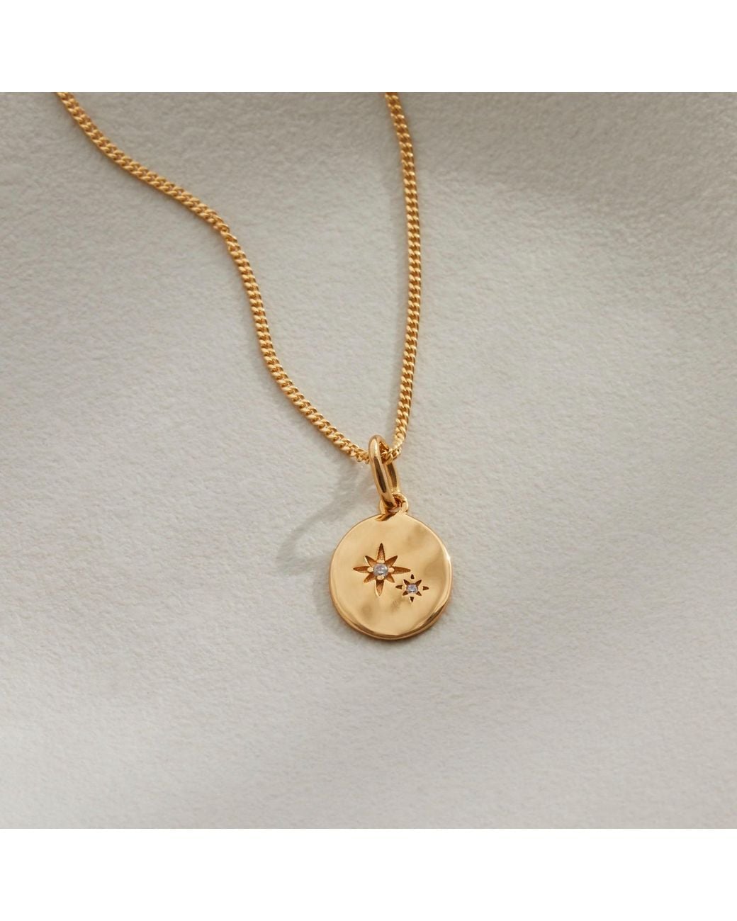 Muru Metallic Mother & Child Necklace