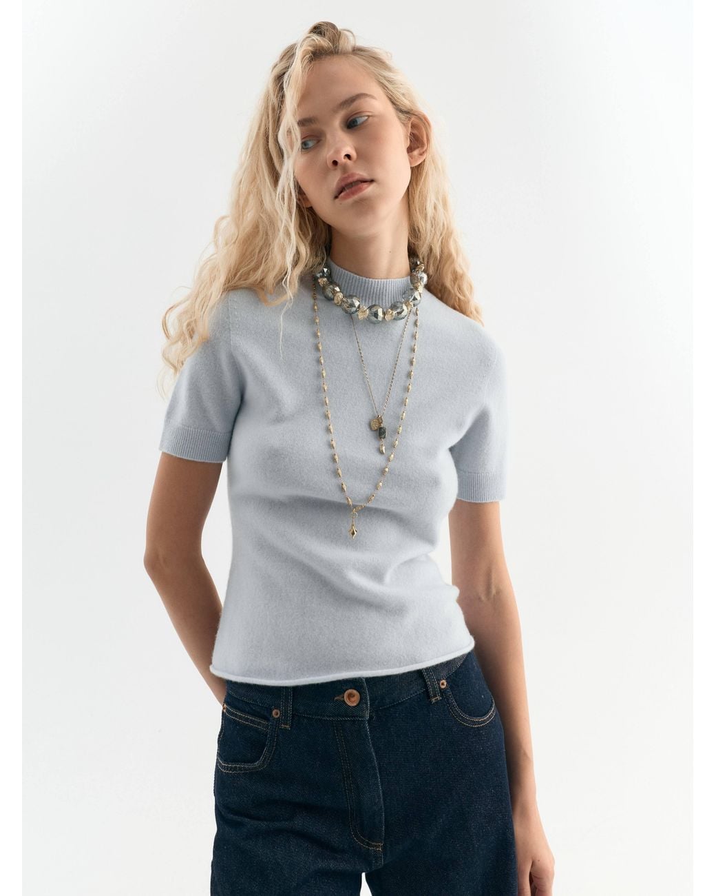 Sita Nevado Metallic La Disco Necklace