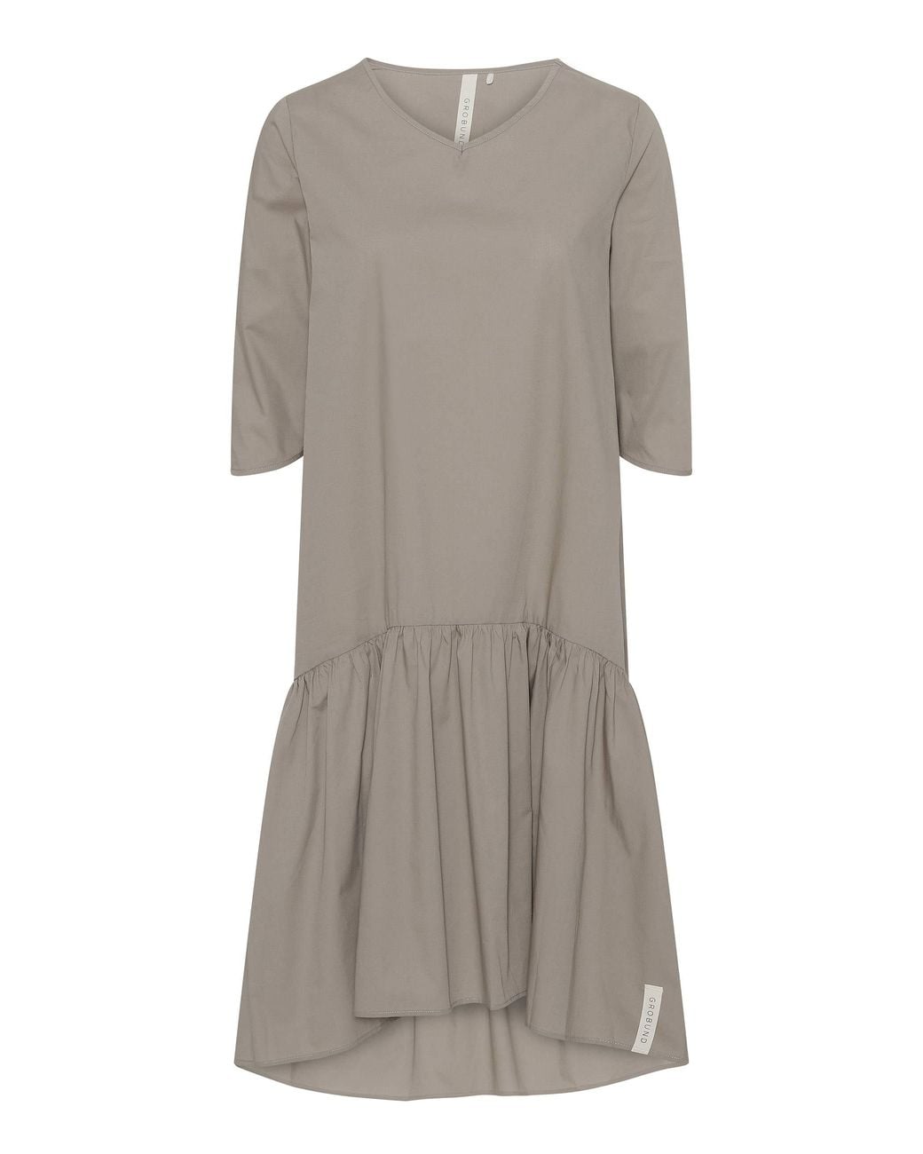 GROBUND Gray The Manilla Dress – The Bohemian