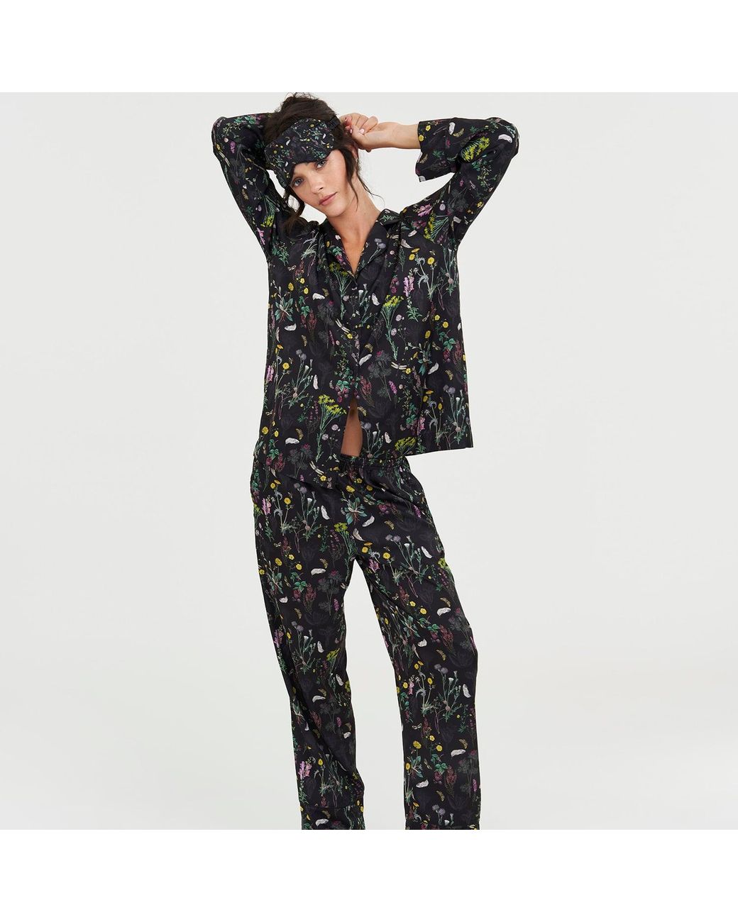 Fable England Black Wilderness Pyjamas