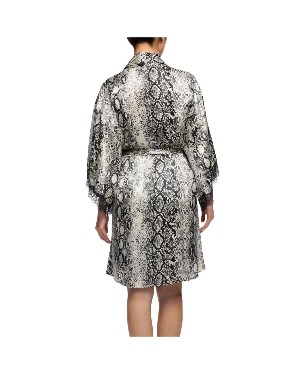 SAINTED SISTERS White Scarlett Robe Ivory Snake