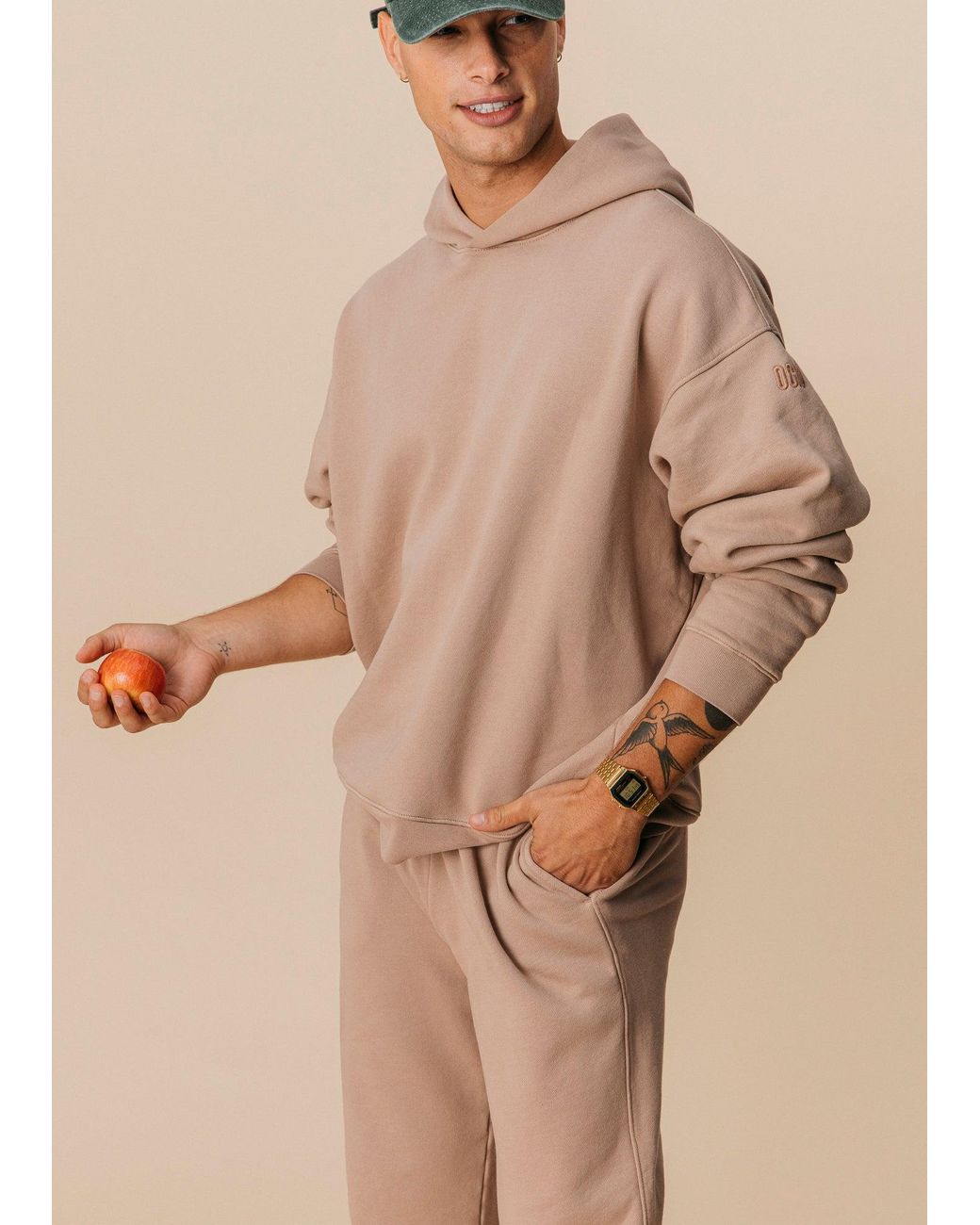 Ocio Leisurewear Natural Neutrals Straight Leg Pant for men