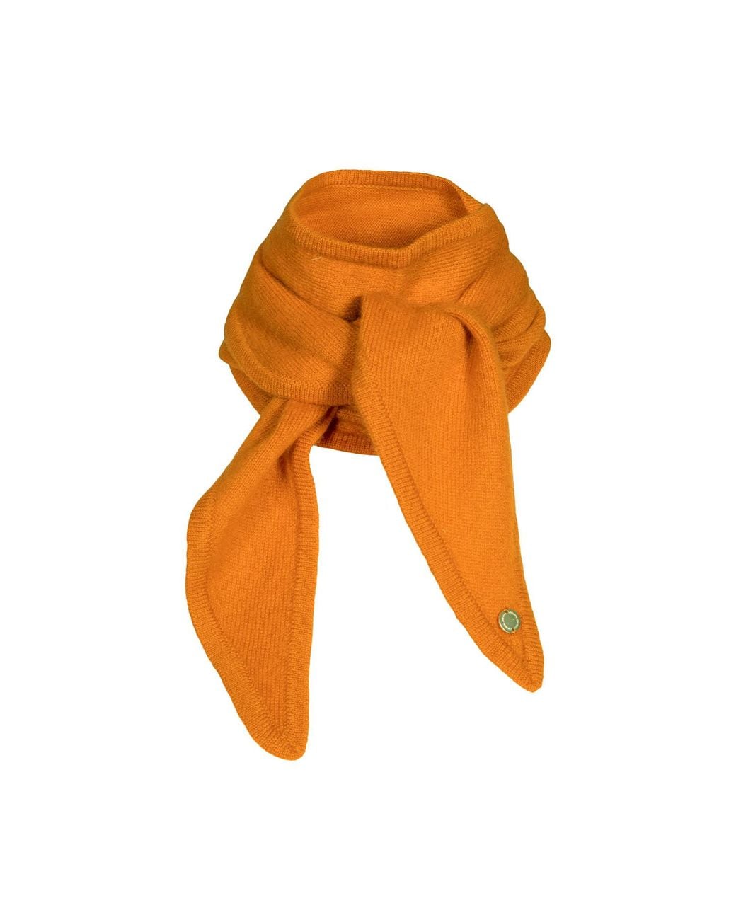 tirillm Orange Ayla Small Neck Scarf