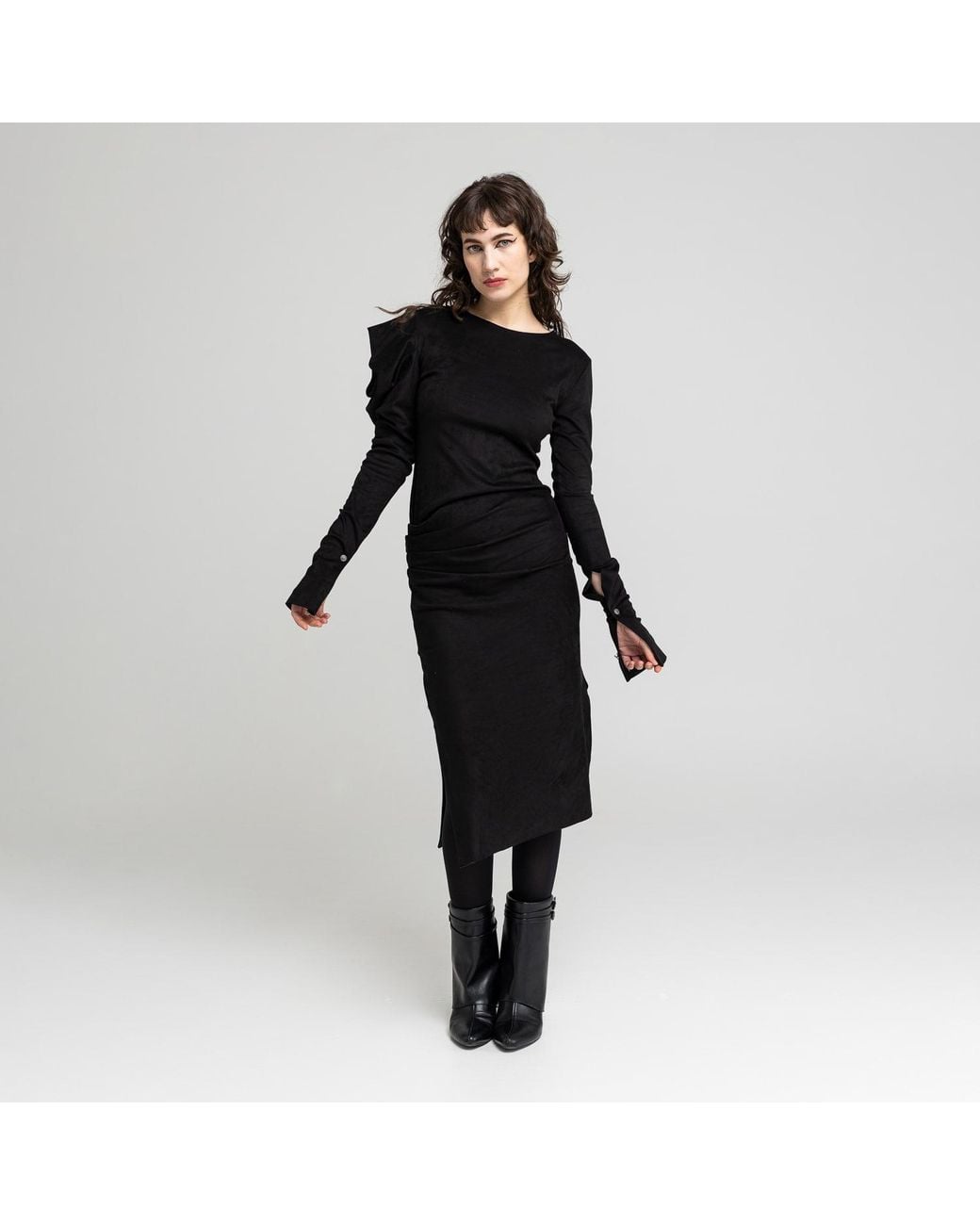 ARTISTA Blue Lilith Midi Dress