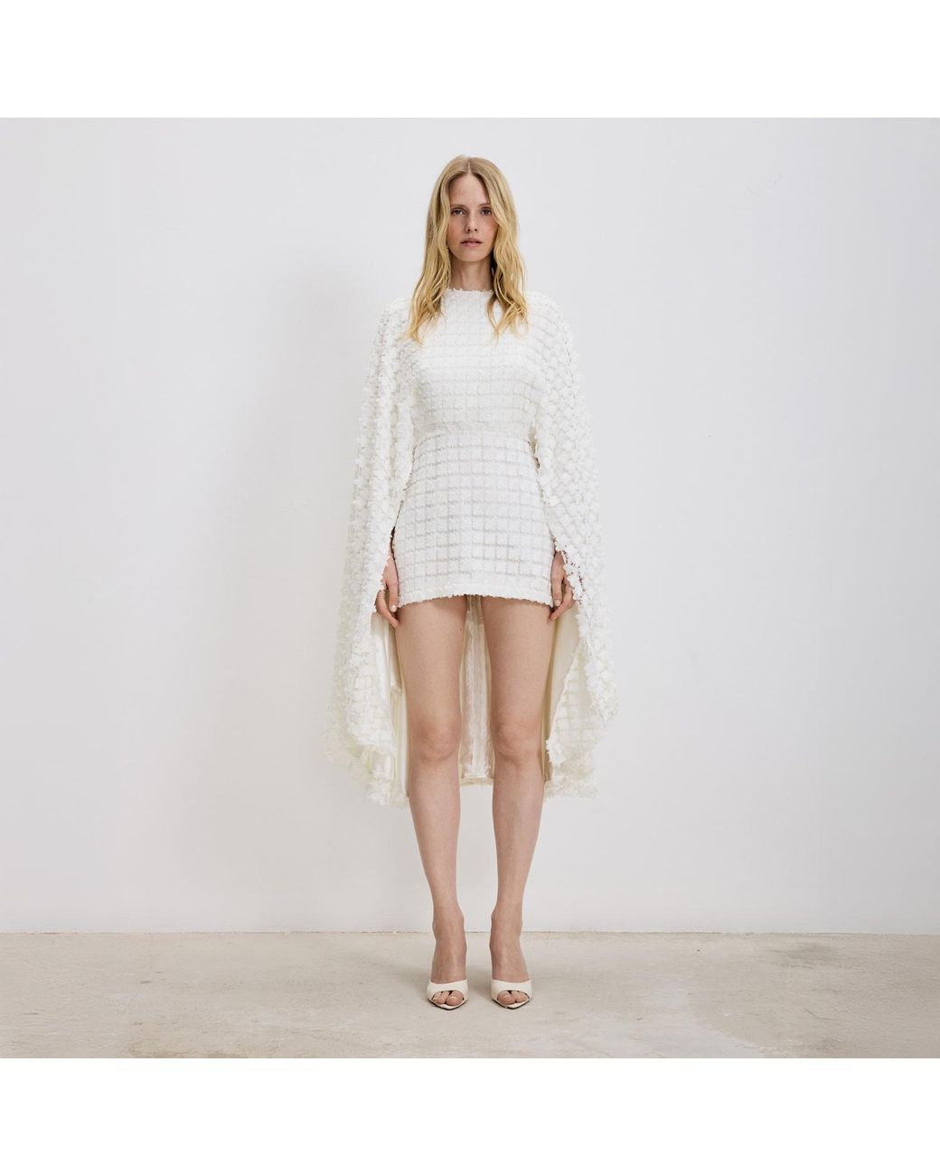 Herfetch White Mini Dreamy Dress