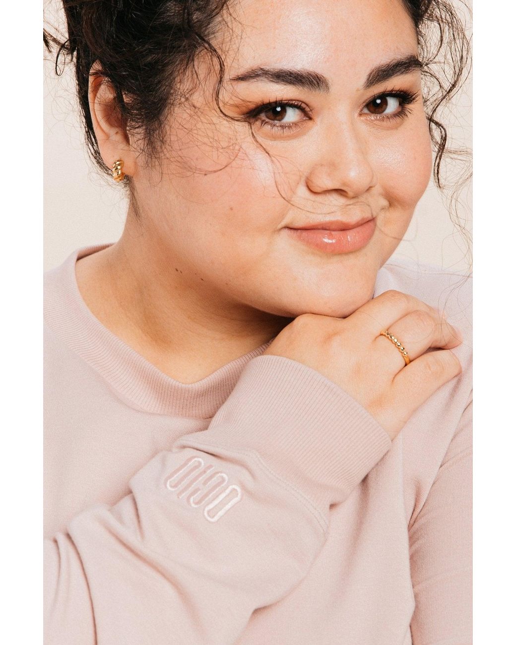 Ocio Leisurewear Pink Classic Softcore Crew