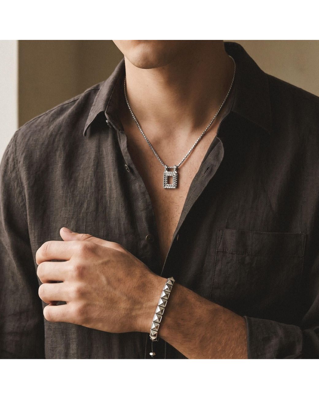 Corso Jewelry Metallic Marini for men