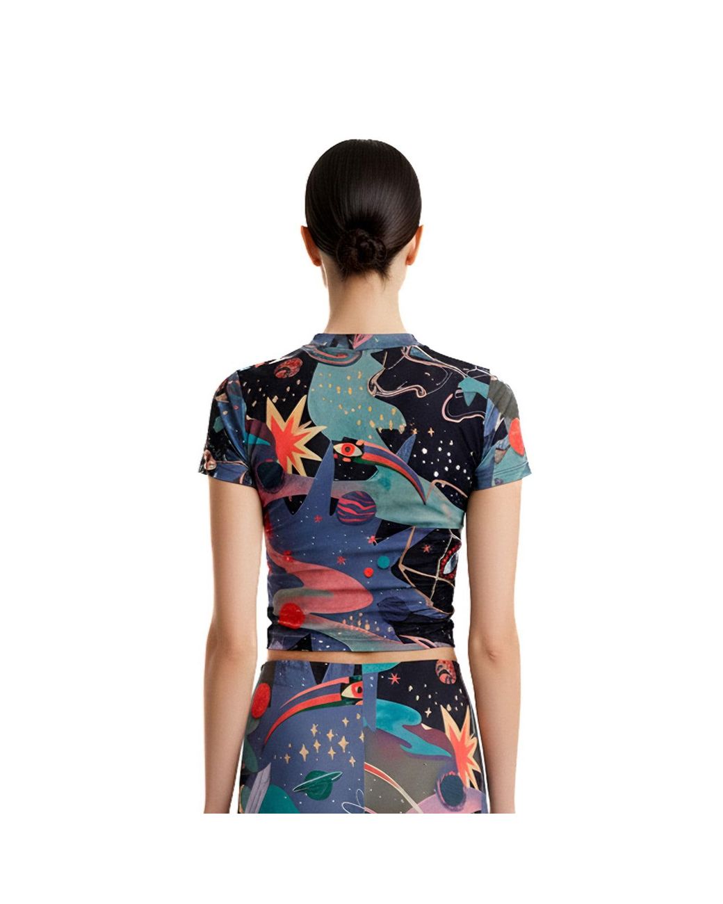 Pitaya Yoga Blue Door Of The Cosmos T-Shirt