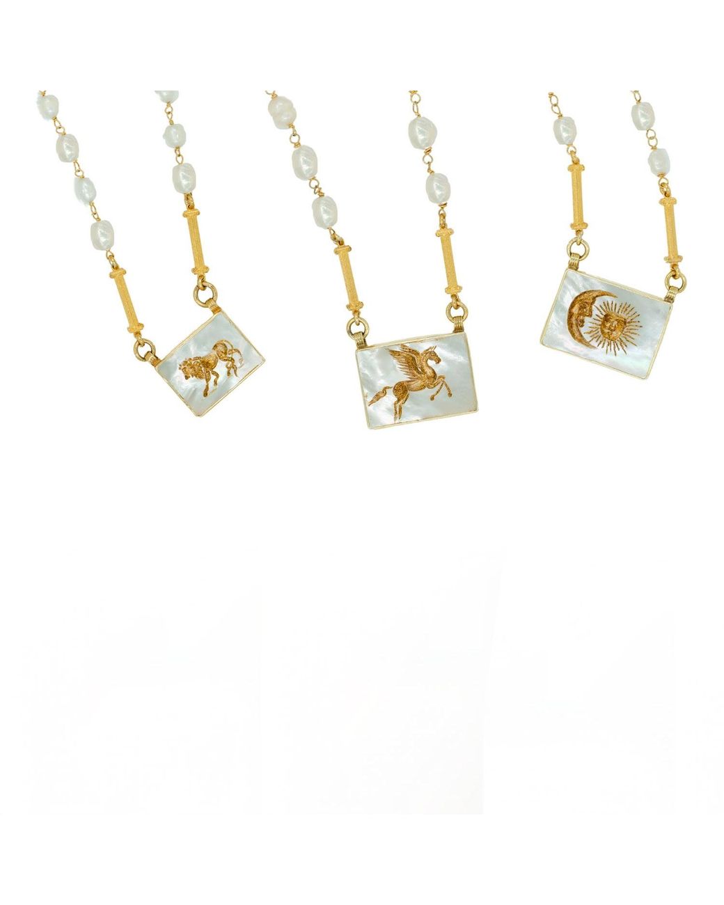 Ece London Metallic The Aslan Iii Necklace