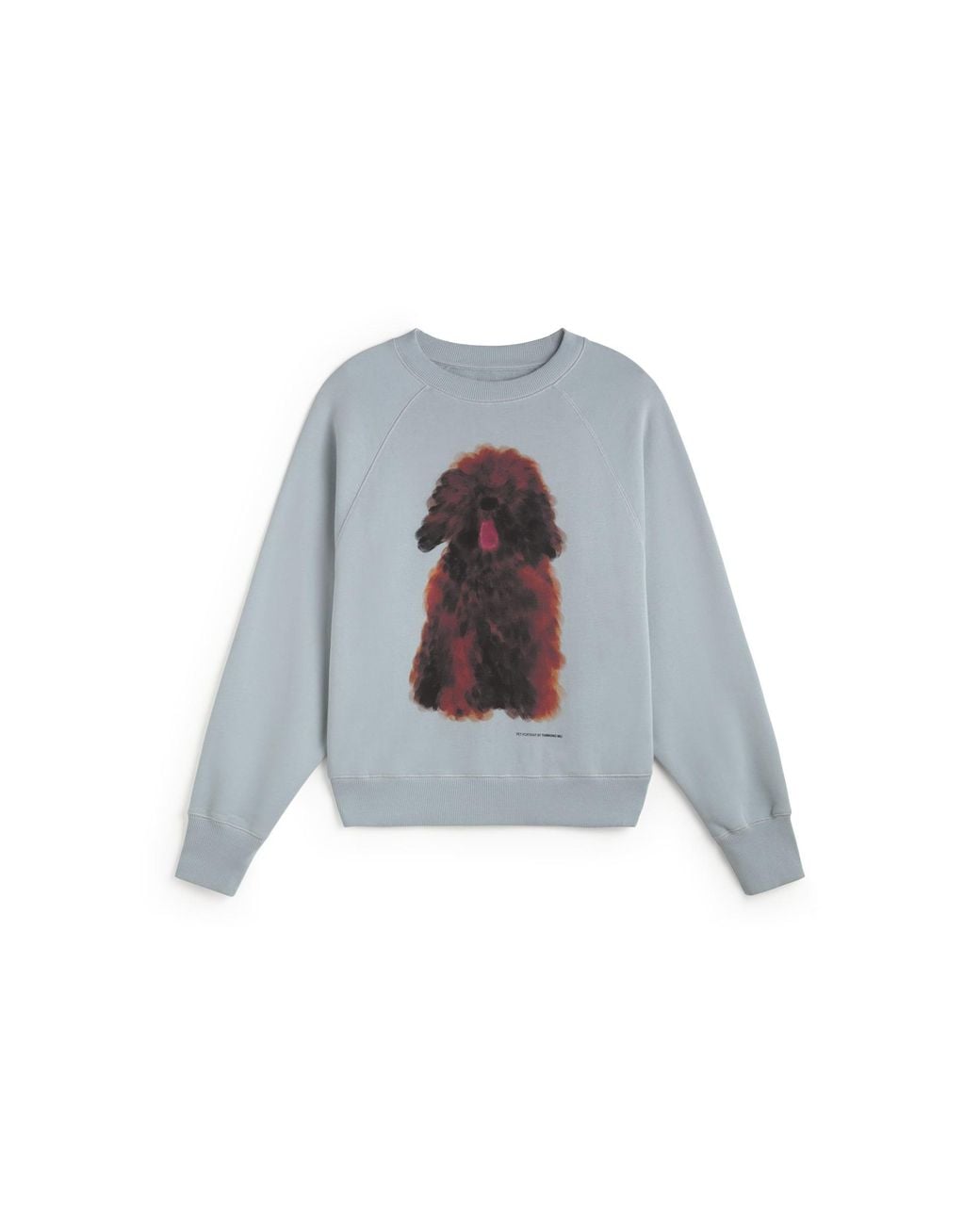 Thinking Mu White Pet Bonnie Sweatshirt