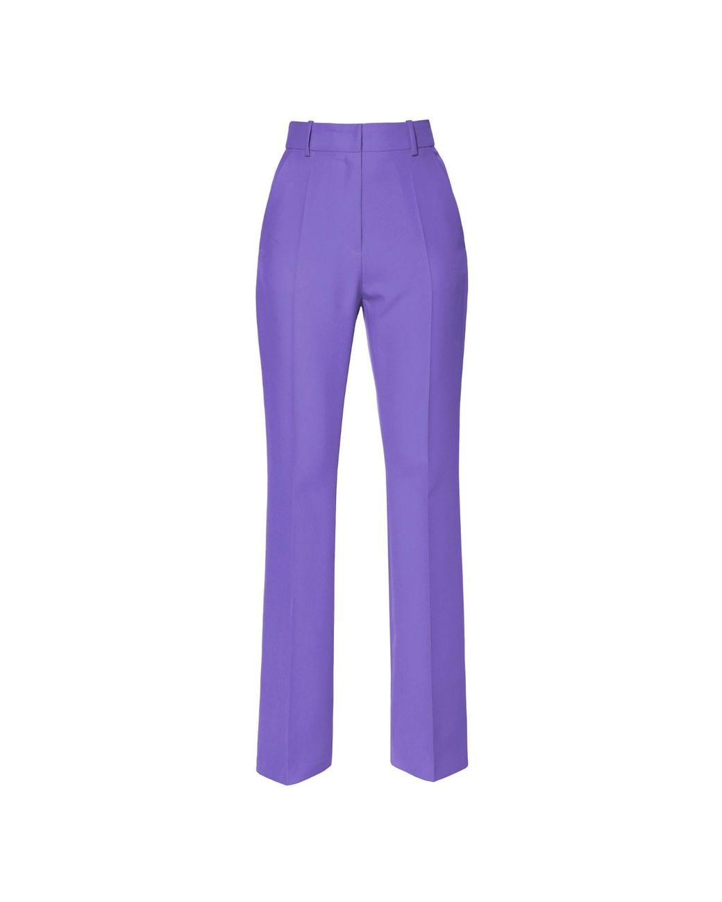 AGGI by HALEWSKI Purple Kyle Opulence High Waist Trousers