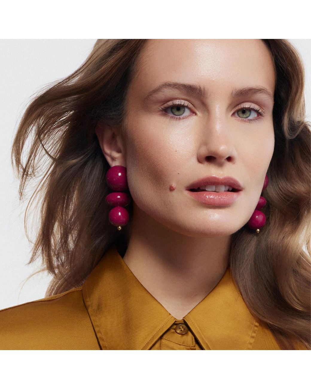 Saule Label Red Nola Earrings