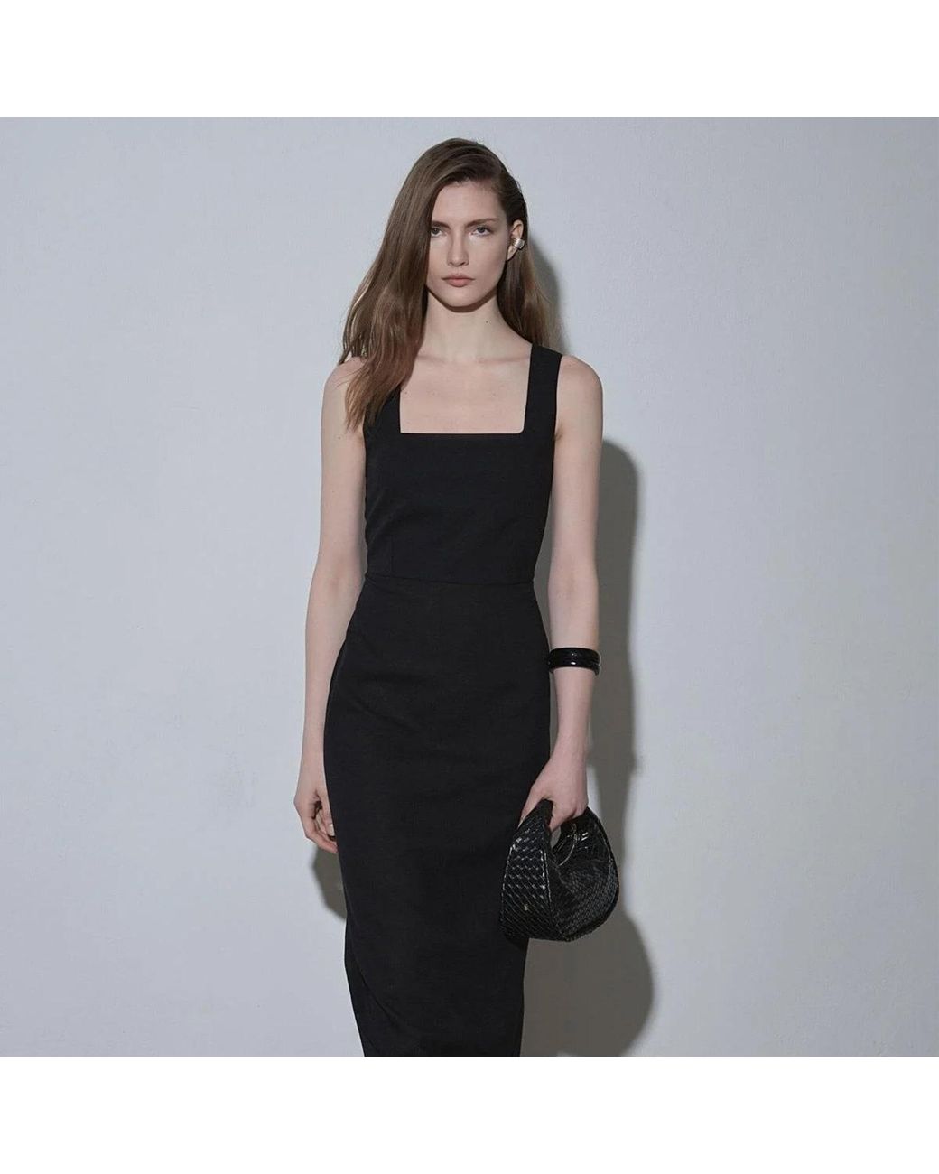 Sd Collection Black Joli Leather Mini Bag