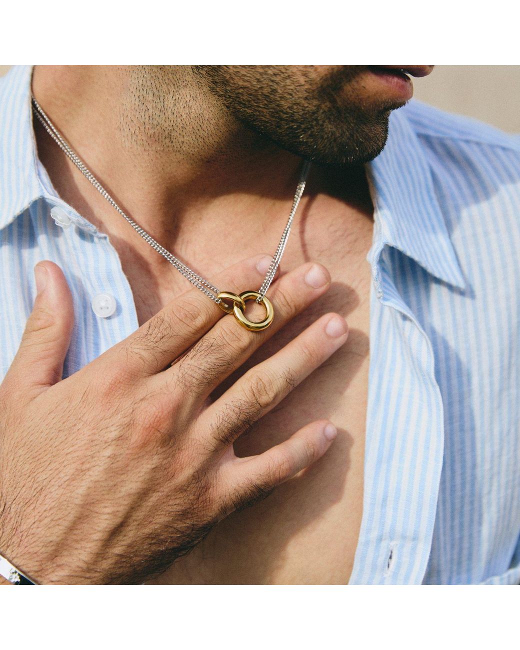 Mulgaro Metallic Jarek Necklace