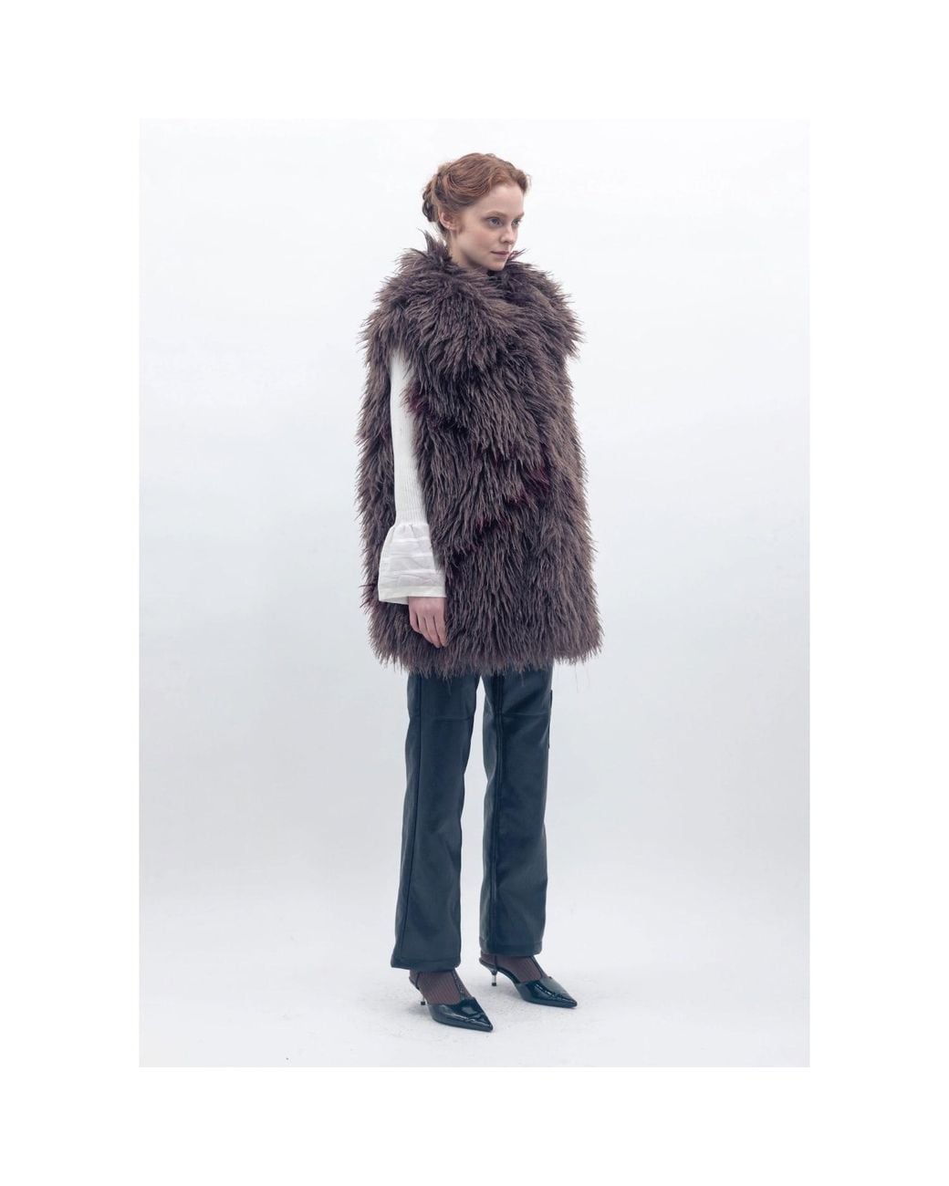 Jakke Brown Xena Gilet