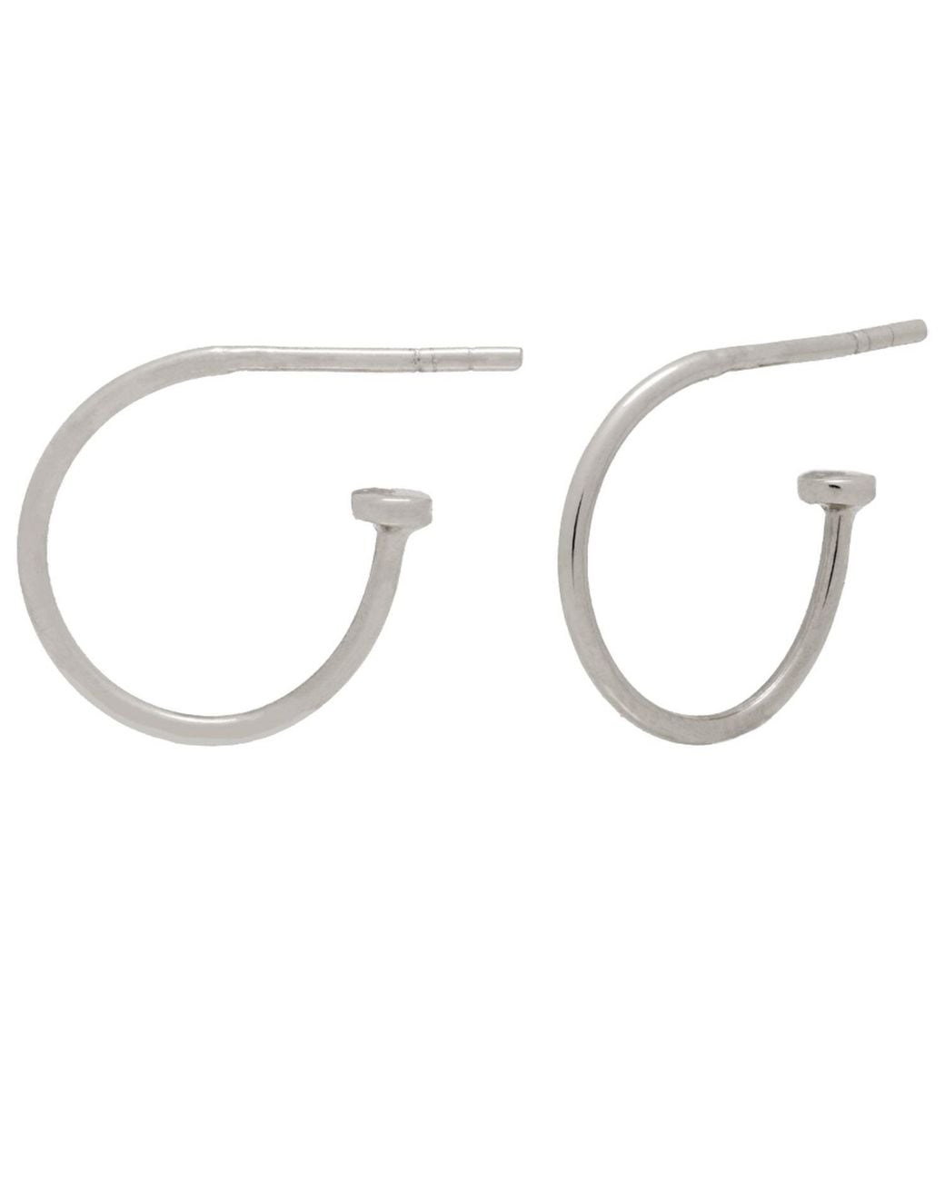 Lavani Jewels Metallic Eclectic Small Hoops