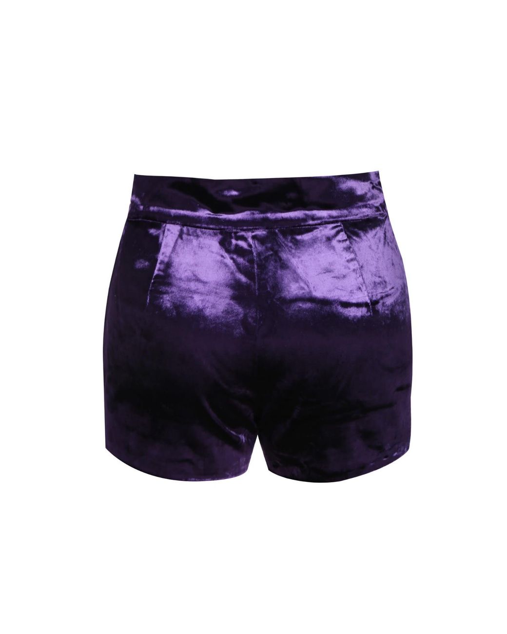 RUE AGTHONIS Blue Vigne Shorts