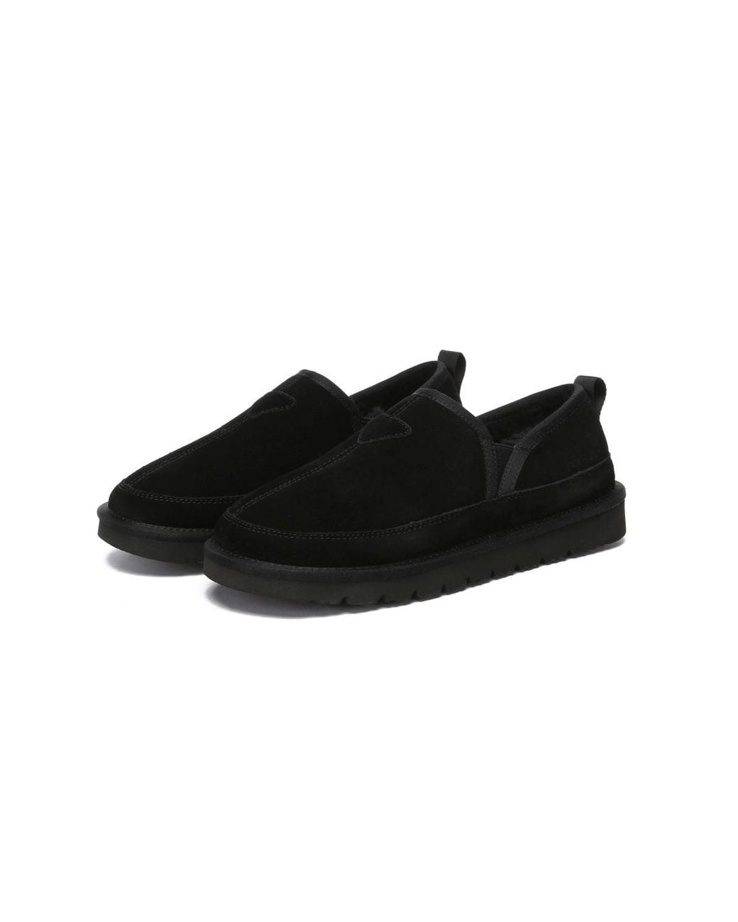 EverAu Australia Black Galah Slip On for men