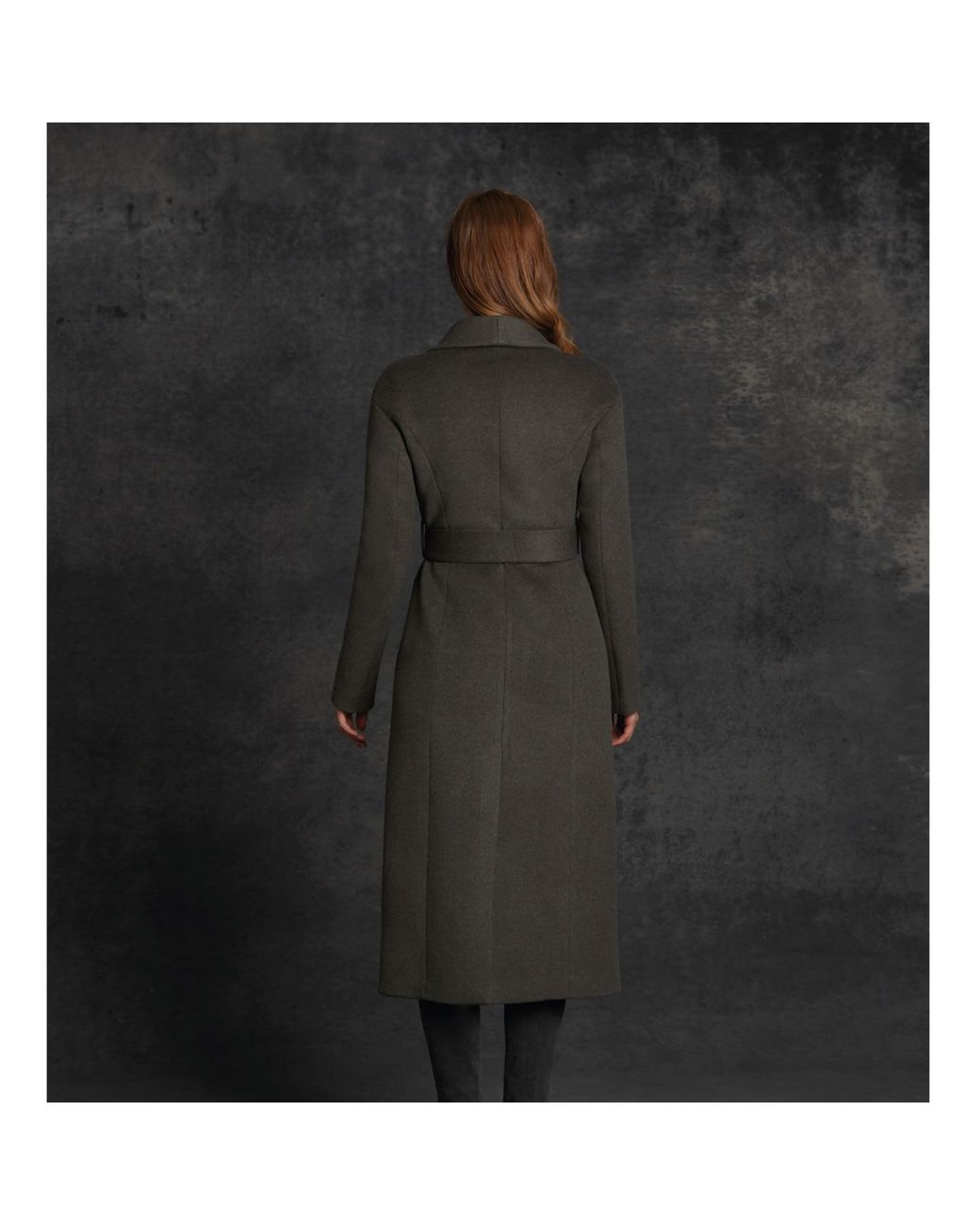 Vulto Black Shawl Coat